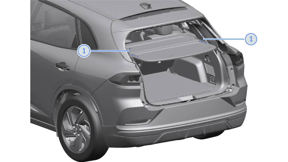 Cách tháo rời kệ chứa đồ xe điện VinFast VF 8